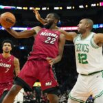 Agregue a la angustia de Celtics Miami, atrae al cuarto lugar para ganar 103-91 en el calor